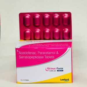 ALCINAC FORTE TABLET 10X10