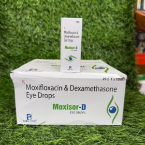 MOXISOR-D EYE DROP 25*10ML