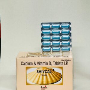 SHIVCAL 500MG TAB 20*15 20X15